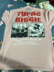 Men's Pink Graphic T-Shirt