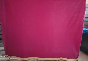 Magenta &amp; Gold Dupatta