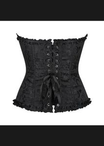 Newme Black Classic Corset Top