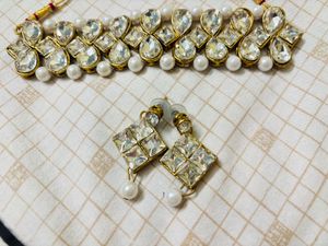 Elegant Kundan Choker Set