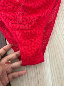 M&amp;S BRIEF LACE DETAIL thong