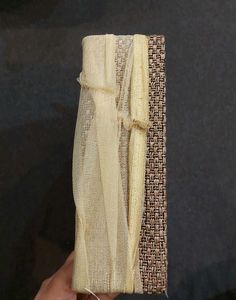 Decorative Gift Box with Flower Accent