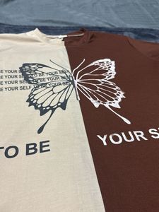 Butterfly Colorblock Graphic Tee