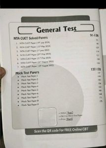 NTA CUET UG Mock Test &amp; Solved Papers Book and Eng