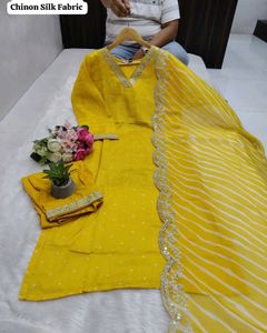 Elegant Yellow Kurta Set