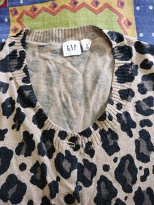ANIMAL PRINT CARDIGAN