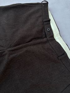 Men's Dark Brown Dress Pants