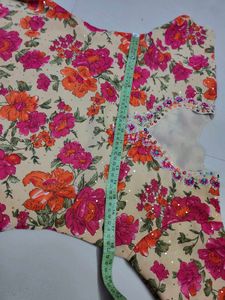 Embellished Floral Kurta