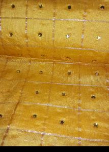 Yellow &amp; Red Embroidered kurta
