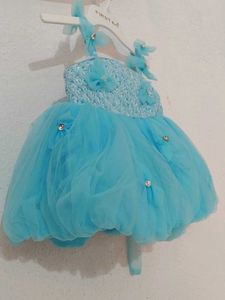 Beautiful Blue Baby Dress