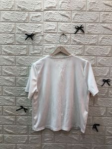 Classic White Button-Up Top🕶️👜