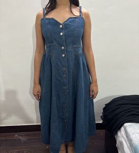 denim dress