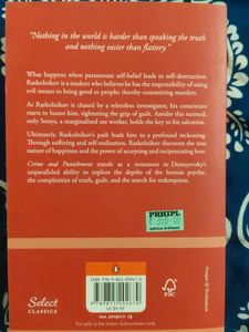 Crime and Punishment by Fyodor Dostoevsky