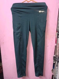 Champion Teal Cargo Leggings