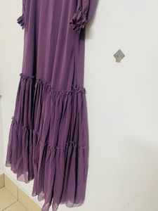 A Line Top Georgette Used One