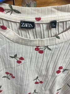 Cute Zara Top - Export Surplus Not Second Hand