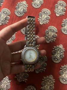 Classic Two-Tone Wristwatch