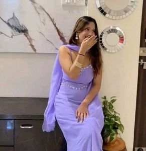 LAVENDER 90'S FISHCUT LEHENGA SET