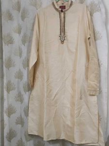 Exclusive Men's Cream Kurta