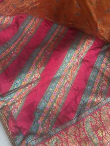 Embellished Silk Blend Saree