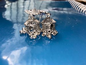 Iodised Jhumkas✨