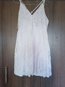 CUTE WHITE DRESS