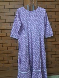 pure Cotton  kurti  with legging