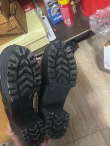 Chunky Platform Lace-Up Boots