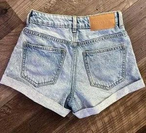 Branded High Waisted Shorts