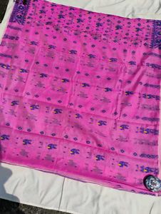 Pink Floral Sare (JAMDANI SAREE)