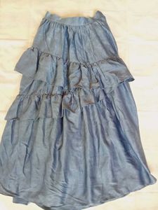 Boho Tiered Maxi Skirt