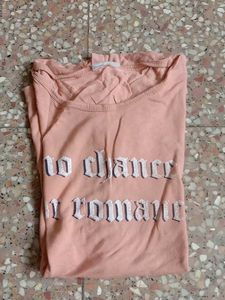 Peach Graphic T-Shirt
