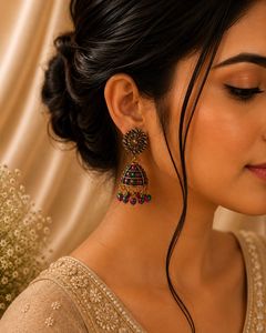 Ethnic Jhumka Earrings