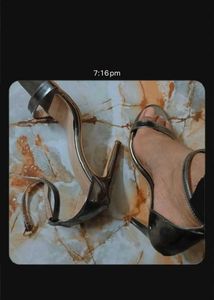 Stylish Silver Strappy Heels 👠