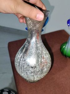 Set of 3 Artistic Glass Vases