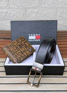 Tommy Hilfiger Belt &amp; Wallet Set