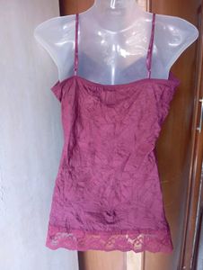 Purple Lace Mini Dress