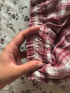 Plaid Pleated Mini Skort