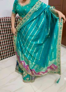 Green Lehenga Choli