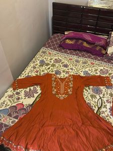 Beautiful Embroidered Kurta and kurt