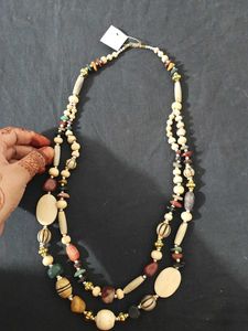 Bohemian Layered Beaded Necklace