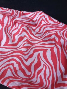 Fashfun Red Print Pant