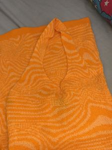 Brand New H&amp;M Crochet Halter Neck Dress