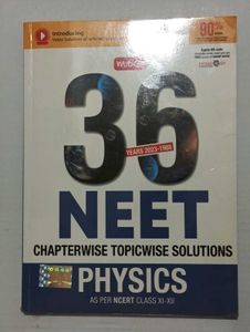 NEET Physics Chapterwise Topicwise Solutions Book