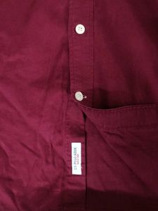 US Polo Assn. Wine/Maroon Long Sleeve Shirt