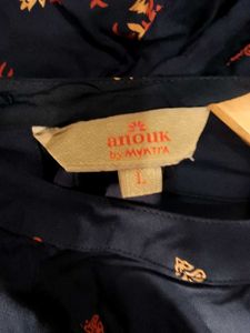 Anouk Navy kurta set for women