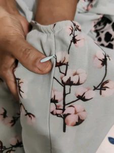Floral Print Off-Shoulder Dress