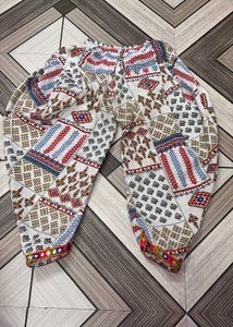 Cute Patchwork Baby dandiya dress