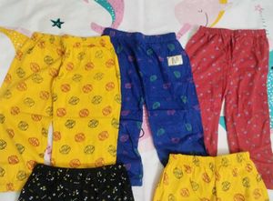5 Pack Pure Cotton Girl Kids Cafri