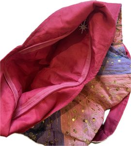 Embroidered Multicolour Sling Bag